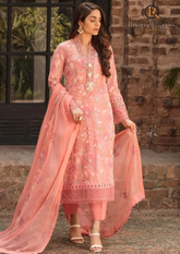 3PCs SUMMER EMBROIDERED LAWN DRESS RL-1005