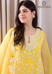 3PCs SUMMER EMBROIDERED LAWN DRESS RL-1012