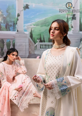 3PCs SUMMER EMBROIDERED LAWN DRESS RL-1015