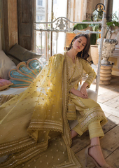 3PCs SUMMER EMBROIDERED LAWN DRESS RL-1018