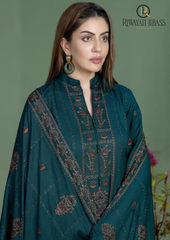 3PCs SUMMER EMBROIDERED LAWN DRESS RL-1022