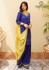 3PCs SUMMER EMBROIDERED LAWN DRESS RL-1027