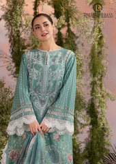 3PCs SUMMER EMBROIDERED LAWN DRESS RL-1028