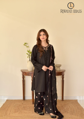 3PCs SUMMER EMBROIDERED LAWN DRESS RL-1031