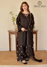 3PCs SUMMER EMBROIDERED LAWN DRESS RL-1031