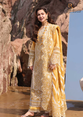 3PCs SUMMER EMBROIDERED LAWN DRESS RL-1033