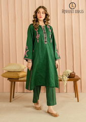 3PCs SUMMER EMBROIDERED LAWN DRESS RL-1035