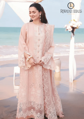 3PCs SUMMER EMBROIDERED LAWN DRESS RL-1037