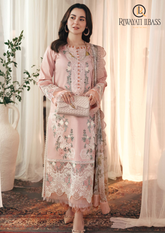3PCs SUMMER EMBROIDERED LAWN DRESS RL-1039