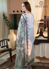 3PCs SUMMER EMBROIDERED LAWN DRESS RL-1040