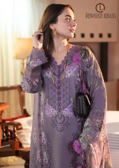 3PCs SUMMER EMBROIDERED LAWN DRESS RL-1041