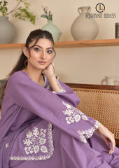 3PCs SUMMER EMBROIDERED LAWN DRESS RL-1044