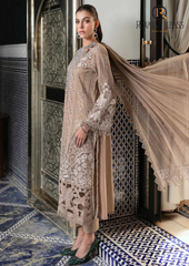 3PCs SUMMER EMBROIDERED LAWN DRESS RL-1048