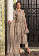 3PCs SUMMER EMBROIDERED LAWN DRESS RL-1048