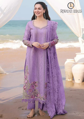 3PCs SUMMER EMBROIDERED LAWN DRESS RL-1050