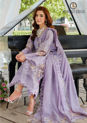 3PCs SUMMER EMBROIDERED LAWN DRESS RL-1052