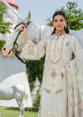 3PCs SUMMER EMBROIDERED LAWN DRESS RL-1053