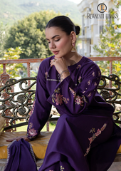 3PCs SUMMER EMBROIDERED LAWN DRESS RL-1058