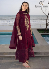 3PCs SUMMER EMBROIDERED LAWN DRESS RL-1059