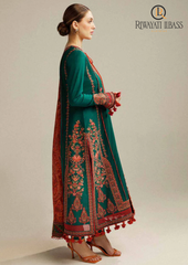 3PCs SUMMER EMBROIDERED LAWN DRESS RL-1065
