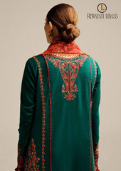3PCs SUMMER EMBROIDERED LAWN DRESS RL-1065