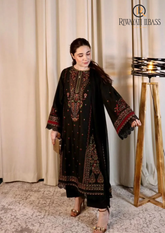 3PCs SUMMER EMBROIDERED LAWN DRESS RL-1066
