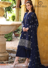 3PCs SUMMER EMBROIDERED LAWN DRESS RL-1067