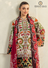 3PCs SUMMER DIGITAL PRINTED LAWN DRESS RL-1072