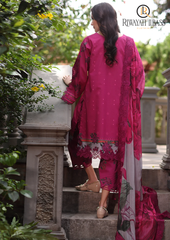 3PCs SUMMER DIGITAL PRINTED LAWN DRESS RL-1073