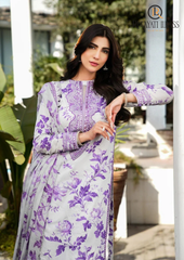 3PCs SUMMER DIGITAL PRINTED LAWN DRESS RL-1074