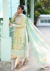 3PCs SUMMER DIGITAL PRINTED LAWN DRESS RL-1081