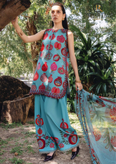 3PCs SUMMER DIGITAL PRINTED LAWN DRESS RL-1083