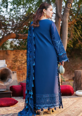 3PCs SUMMER EMBROIDERED LAWN DRESS RL-1086