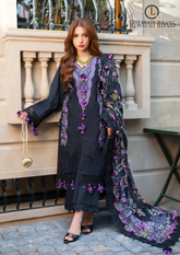 3PCs SUMMER EMBROIDERED LAWN DRESS RL-1088