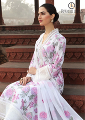 3PCs SUMMER EMBROIDERED LAWN DRESS RL-1090