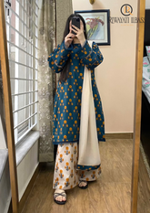 3PCs SUMMER DIGITAL PRINTED LAWN DRESS RL-1092