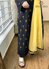 3PCs SUMMER DIGITAL PRINTED LAWN DRESS RL-1094