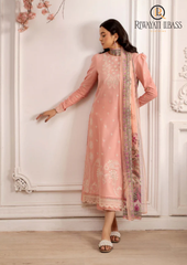 3PCs SUMMER EMBROIDERED LAWN DRESS RL-1096