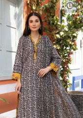 3PCs SUMMER DIGITAL PRINTED LAWN DRESS RL-1098