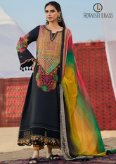 3PCs SUMMER EMBROIDERED LAWN DRESS RL-1100