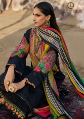 3PCs SUMMER EMBROIDERED LAWN DRESS RL-1100
