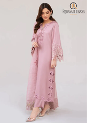 3PCs SUMMER EMBROIDERED LAWN DRESS RL-1101