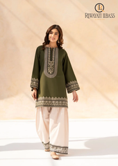 3PCs SUMMER EMBROIDERED LAWN DRESS RL-1103