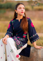 2PCs SUMMER EMBROIDERED LAWN DRESS RL-1104