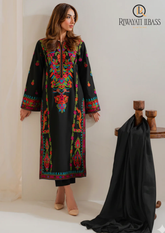 3PCs SUMMER EMBROIDERED LAWN DRESS RL-1105