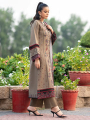Summer Unstitched 3PCs Embroidered Lawn Dress With Diamond Monar Dupatta RL-268