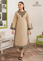 Summer Unstitched 3PCs Embroidered Lawn Dress With Diamond Monar Dupatta RL-269