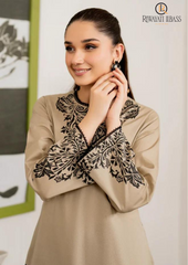 Summer Unstitched 3PCs Embroidered Lawn Dress With Diamond Monar Dupatta RL-269