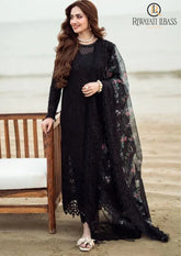 Summer Unstitched 3PC Lawn Embroidered Dress With Monar Dupatta RL-317