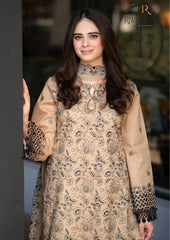 Summer Unstitched 3PCs Embroidered Lawn Dress With Embroidered Chiffon Dupatta RL-319